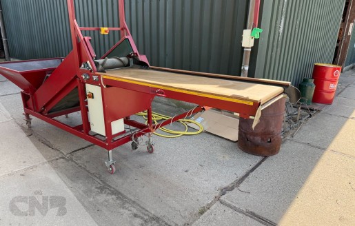 Foto van Leesband met stortpit en opvoerelevator-Nobelen