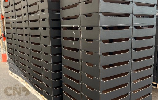 Foto van Zwarte opzettrays m/h 60x40x16
