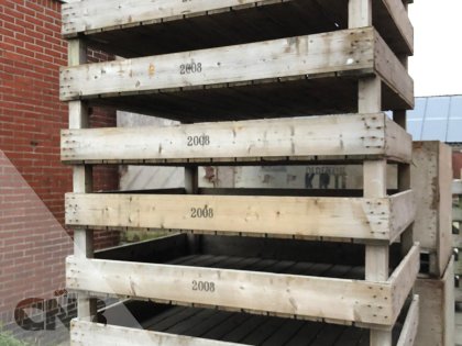 Houten broeibakken