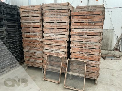 Houten gaasbakken 75x50