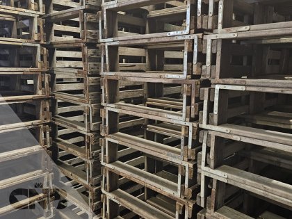 Houten onderzetter 75x50