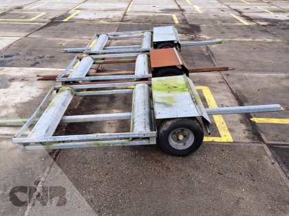 Transportkarren  voor kuubkisten
