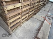 Foto van Houten gaasbakken met houten onderkant