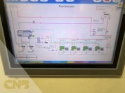 Foto van Ammoniak koude machine  in 40 foot zeecontainer